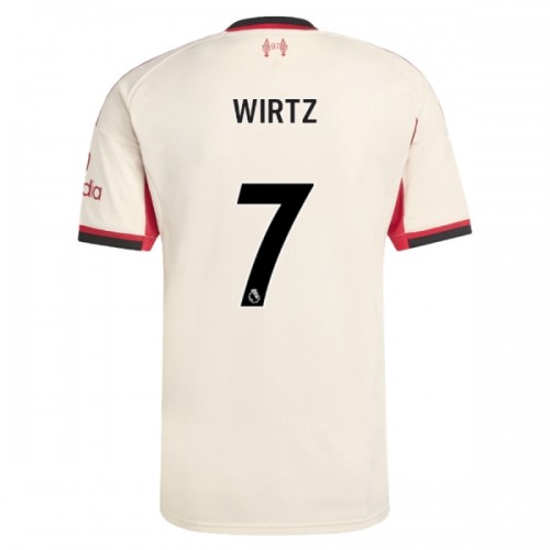 Maglia Liverpool Wirtz 7 Secondo 2025-26 Maniche Corte - Uomo Maglia Liverpool Wirtz 7 Secondo 2025-26 Maniche Corte - Uomo